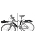 DoggyRide Britch Rack + Basket Adapter Zwart