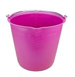 Emmer met schenktuit 15 ltr roze