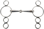 Harry's Horse Pessoa bit 3 ringen 19 mm