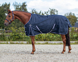 QHP Regendeken Turnout Luxe 50 gr Navy