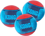 Kong Squeez Action bal 3 st