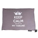 Lex & Max boxbed Keep Calm taupe