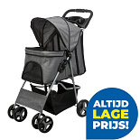 TRIXIE Hondenbuggy Grijs