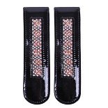 QHP laarzenclip Macey zwart/zilver