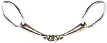 Harry's Horse onderlegtrens gold brass oval link 16 mm