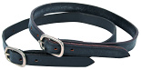 Harry's Horse Sporenriempjes leder, zwart
