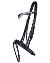 QHP Hoofdstel Draft Horse Elegance Zwart XXL