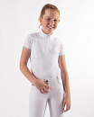 QHP Wedstrijdshirt Riva Junior Wit
