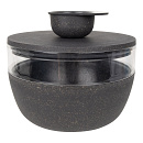 District 70 Treat Jar Dark Grey