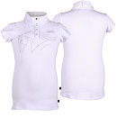 QHP wedstrijdshirt Nola junior wit