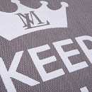 Lex & Max boxbed Keep Calm taupe