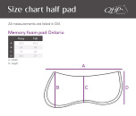 QHP Memory foam pad Ontario
