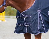 QHP Regendeken Turnout Luxe 0 gr Navy