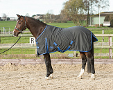 Harry's Horse zomerdeken Honeycomb grijs