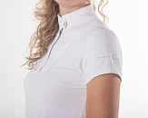 QHP Wedstrijdshirt Riva Dames Wit