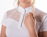 QHP Wedstrijdshirt Madee Dames Wit