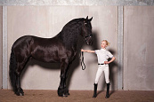 QHP kinderrijbroek Junior Pearl wit