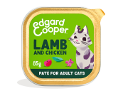 Edgard & Cooper kattenvoer Adult Lam & Kip Paté 85 gr