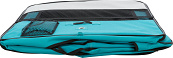 TRIXIE ren turquoise/grijs