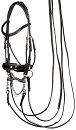 Harry's Horse hoofdstel stang & trens Grand Prix zwart