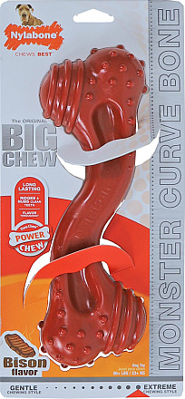 Nylabone Monster Curve Bone Bison