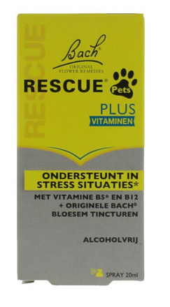 Bach Rescue Pets Plus spray 20 ml