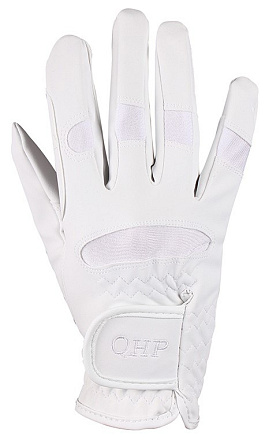 QHP rijhandschoen Multi wit