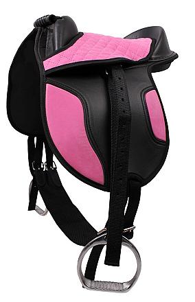 QHP Shetland zadel Roze Shet