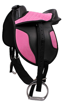 QHP Shetland zadel Roze Shet