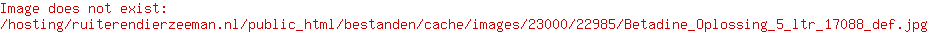 Betadine Oplossing