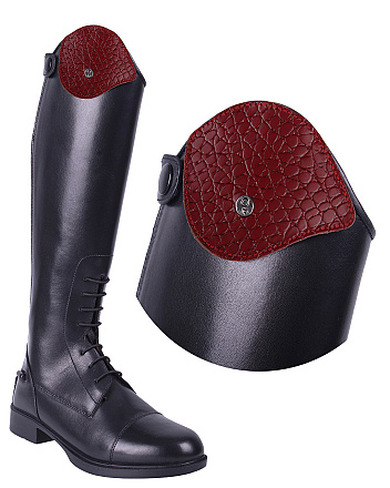 QHP Verwisselbare Top Romy Croco Bordeaux