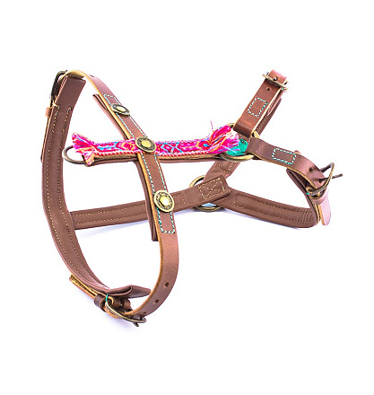 Dog with a Mission hondentuig Boho Rosa