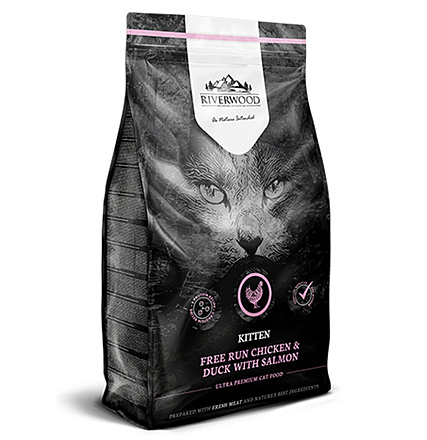 Riverwood kattenvoer Kitten Chicken & Duck <br>2 kg