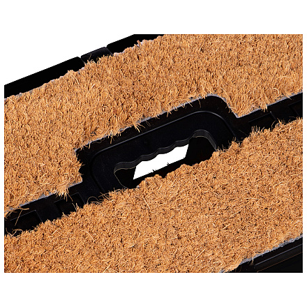 QHP Step Up Opstapkruk met Mat Zwart 39 cm