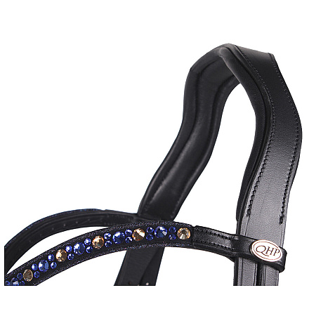 QHP Hoofdstel Orlando Zwart/Navy