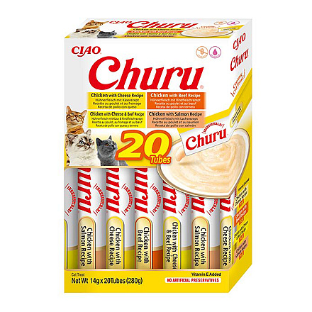 Inaba Churu Chicken & Beef 20 x 14 gr