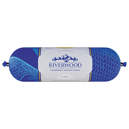 Riverwood Visworst Kabeljauw & Forel <br>800 gr
