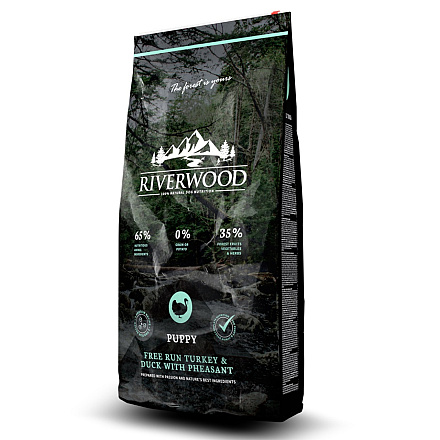 Riverwood hondenvoer Puppy Turkey & Duck <br>2 kg