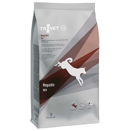 Trovet Hondenvoer Hepatic HLD 12,5 kg