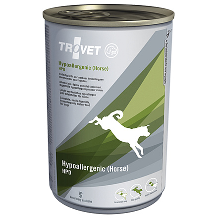 Trovet Hondenvoer Hypoallergenic Horse HPD 400 gr