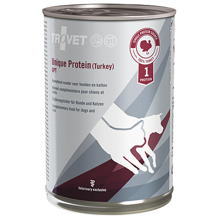 Trovet Unique Protein Turkey UPT 400 gr