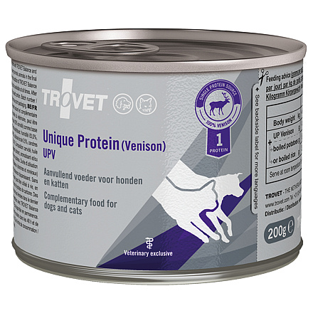 Trovet Unique Protein Venison UPV 200 gr