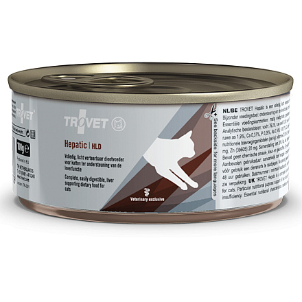 Trovet Kattenvoer Hepatic HLD 100 gr