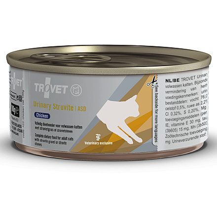 Trovet Kattenvoer Urinary struvite Chicken ASD 100 gr