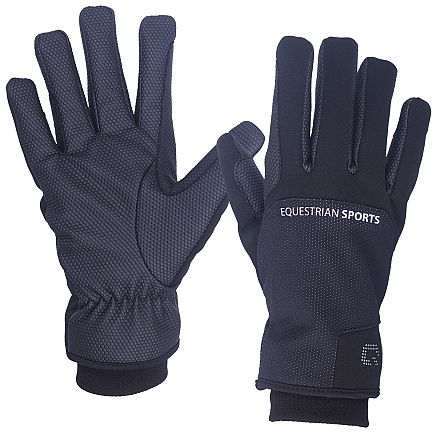 QHP Handschoen Siberië Waterproof Zwart