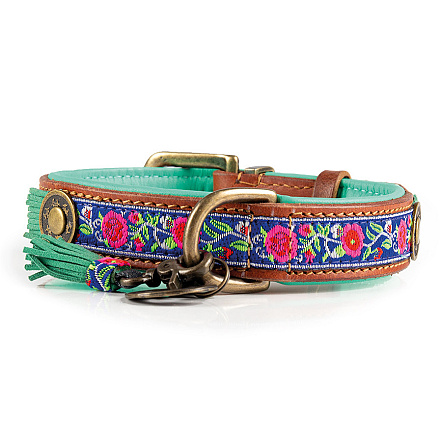 Dog with a Mission Halsband Blue Bell