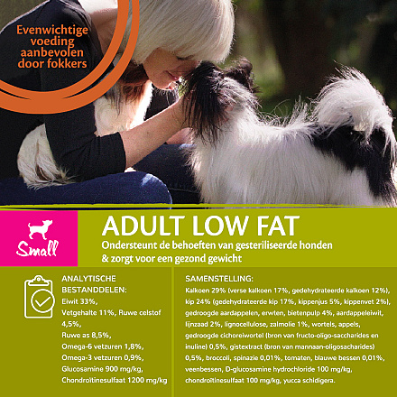 Wellness CORE hondenvoer Small Breed Adult Low Fat 5 kg