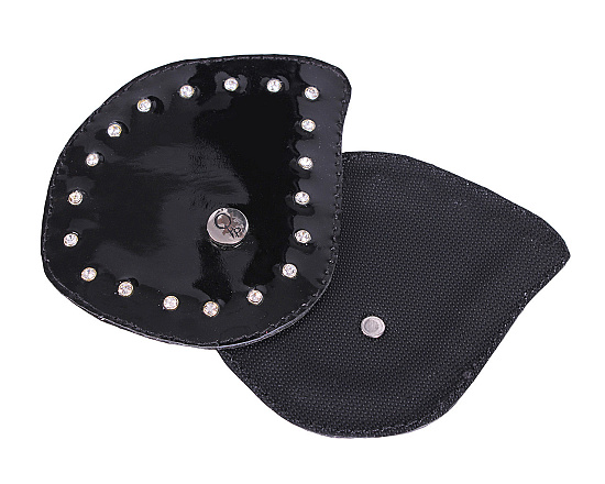 QHP verwisselbare top Romy Crystal zwart