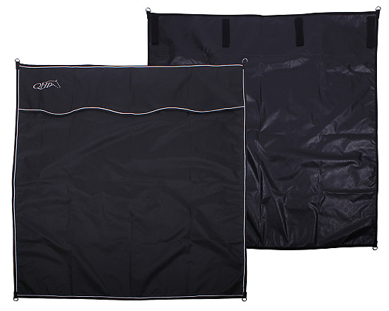 QHP Staldoek 170 x 180 cm Zwart