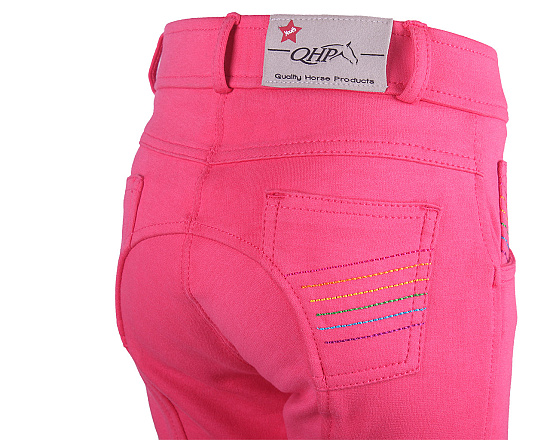 QHP Kinderrijbroek Esila Raspberry